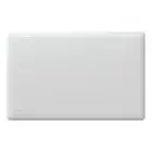 Nobo 750W Slimline Electric Panel Heater with Thermostat and Castors
