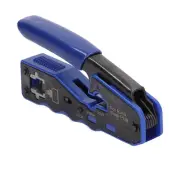 RJ45 Crimp Tool Kit Pass Through Ethernet Crimper For Cat5e Cat6 Cat6