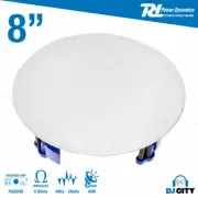 Power Dynamics NCSP8 - Low Profile Ceiling Speaker 100V 8" Inch White