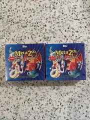 2021 Topps MetaZoo Series 0 O Cryptid Nation 30 Card Box Pack Lot 2x New Sealed