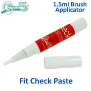 Feguramed Dental Lab Fit Check Paste Prosthetic Model Paint Marking Brush 1.5g