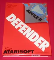 Defender for the Apple II II+ IIe IIc IIgs Computer NEW SEALED