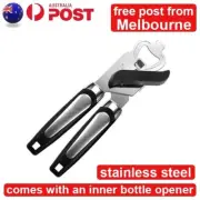 Can Opener Stainless Steel Manual Heavy Duty Beer Bottle Lid Openers AU Stocks