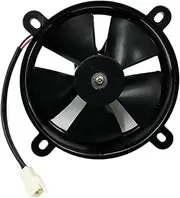 TULKUCBZBP 6 Inch Radiator Cooling Fan High Performance 12V Slim Thermo Electric Cooling Fan for 150c 200cc Quad Dirt Bike ATV Buggy Car Fan and kit