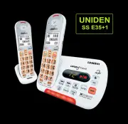 BRAND NEW IN BOX UNIDEN SS E35+1 CORDLESS DIGITAL PHONE SYSTEM INTERCOM