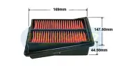 Transgold Air Filter A1560 AF1560 Fits Honda Jazz 2007-On 1.2L, 1.3L (for: Honda)