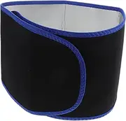 Fitness Essential: Men's Women's Waist Belt Workout Belt for Running Gym and Lazy Workouts Blue
