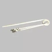 READY MADE-White WESTERN REINS with SNAPS made from Beta Biothane