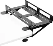 Clamp-on Desk Extender PC Desk Mount Holder with Wall Mount Option, Standard and