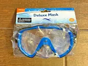 Adult Deluxe Snorkeling Mask With PC Lens & Adjustable Strap Swim Goggles