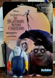 VTG Nightmare Before Christmas Behemoth Action Figure Funko ReAction Retro Toy