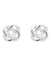 [Barcs] Petite Knot Earrings in Silver