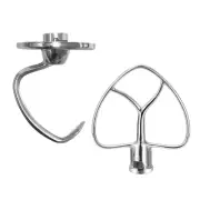 Mixer Accessory Stainless Steel Sturdy Stir for Kitchenaid 5Qt Pastry Baking