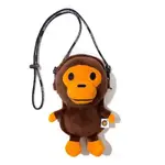 潮牌BABY MILO MOBILE PHONE BAG猴子兒童斜跨包包手機迷你斜背包