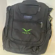 Zebra Brand Convertible Backpack Briefcase Laptop Computer Messenger Bag
