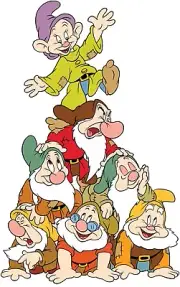 Snow White & Seven Dwarfs Iron On Transfer For T-Shirt & Light Color Fabrics #5