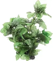 PENIKOKO Decorative Fake Plant for Aquarium Compact Greenery for Home Office Elegant Artificial Aquarium Plant for Decor Stable and Stylish