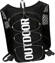 kowaku Hydration Backpack,Running Hydration Vest,Water Bag Pack for Biking,Outdoor,Climbing , Black