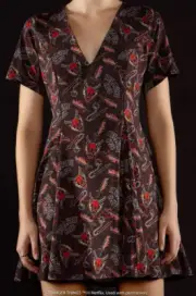 Blackmilk “HELLFIRE CLUB EVIL V DRESS” Stranger Things Size Medium M NWT