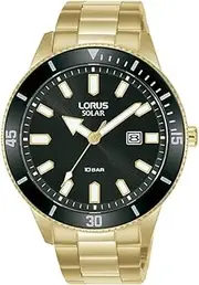 [Lorus] sport man Mens Analog Solar Watch with Stainless Steel bracelet RX308AX9