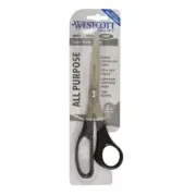New Westcott 8" All Purpose Value Scissors Black Colored