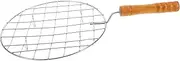 ARTSEWPLY BBQ Fence Sandbag Swing Decorative Kettle Household Kettle Tool Grilling Net Fitness Swing Outdoor Grilling Net Outdoor Fixer Rest Rack Billiards Boiling Kettle Wood Silver