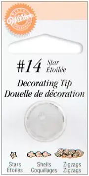 Wilton Open Star Cake Decorating Tip 14,1Pkg