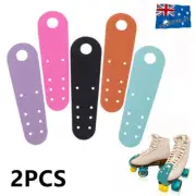 2pcs (Pair) Leather Roller Skate Toe Guards Protectors Leather Vegan Friendly