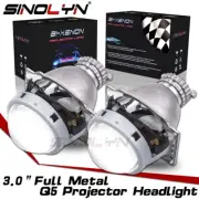 Mini Bi-xenon projectors 3.0 D2S Full Metal HID Projector Lens Retrofit LHD RHD