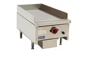 Gasmax Benchtop LPG Single Burner Hotplate Griddle Grill 404mm Width RGT-16ELPG