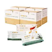 Ecoriginals 12 X 70 Pack Biodegradable Eco Baby Wipes, Manuka Honey, Goat Milk, NZ Purified Water