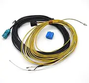 Fit for VW Fit for New Fit for Jetta Fit for Tcorss Fit for Skoda Fit for Kodiaq Fit for Karoq Fit for Superb OEM Rear View Reversing Camera 2GG 827 566 2GG827566 (Color : Cable)