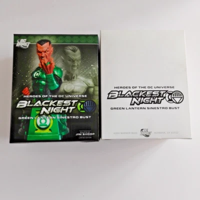 Green Lantern Blackest Night Heroes of the DC Universe Sinestro 6" Bust DC