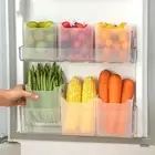 Stackable Refrigerator Storage Box Fridge Storage Bin Kitchen Organizer