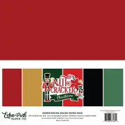 Echo Park Paper NUTCRACKER CHRISTMAS 12x12 Solids Scrapbook Cardstock Pack