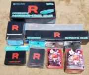 Pokemon Rocket’s Glory Supply Set x8 Deck Case Mat Sleeve Box Team Rocket New