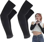 [Generic] Cooling Sun Protection Arm Sleeves - UV Block Cooling Forearm Protectors,Skin-Friendly Lightweight Sun Protection Arm Protectors For Running, Basketball