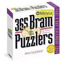 在飛比找博客來優惠-Mensa 365 Brain Puzzlers Page-