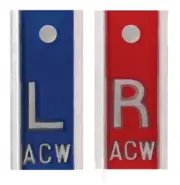 Custom X-Ray Markers - Left/Right Set (Aluminum)