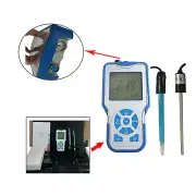 Conductivity Meter Kit Resistivity TDS Salinity Temperature Tester Data storage
