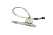 Supermicro 40cm 15.75" Internal to External 2 Port USB 2.0 CBL-0083L PC Server