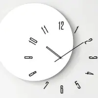 在飛比找Yahoo!奇摩拍賣優惠-【DK】創意時鐘 鐘錶 客廳掛鐘 壁掛鐘 輕奢裝飾時鐘掛牆極