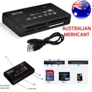 USB 2.0 All in One Multi Memory Card Reader CF SD SDHC MS TF M2 XD MMC PRO