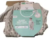 ergoPouch Sleep Suit Bag, 1.0 Tog- 2-4 Years, Grey With Spots