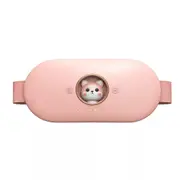 Cordless Massage Heating Pad Vibration Warm Waist Belt Smart Massager For Back Or Belly Period Pain Relief Device Gift For Women