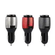 Car bluetooth Earphone LMR-V8 Car USB Charger Car bluetooth Kits Three Colors 28 RED