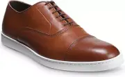 Allen Edmonds Park Sneaker Casual Dress Oxford Chili Brown Cap Toe Size 11.5 D