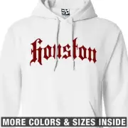 Houston Thug HOODIE | Hooded H-Town City Old English Gothic Sweater Sweatshirt