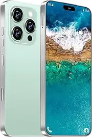 Huness I16 ProMAX 12+512GB Smartphone Unlocked Cell Phone,6.99" HD Screen Unlocked Phones,Battery 7000mAh Android 13,Face ID/Fingerprint Button unlock/Photos/5G/Dual SIM/GPS (Green, 12+512)
