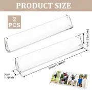 2 Pcs Sports Card Display Stand Sturdy Acrylic Trading Card Stand Easy to weMri